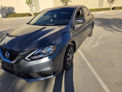 2019 Nissan Sentra for sale at E and M Auto Sales in Bloomington CA