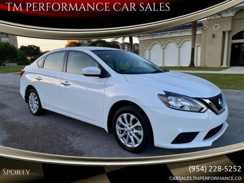 2018 Nissan Sentra for sale at TM PERFORMANCE CAR SALES in Deerfield Beach FL