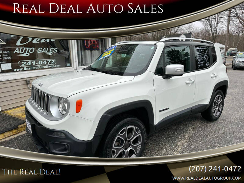 2015 Jeep Renegade for sale at Real Deal Auto Sales in Auburn ME