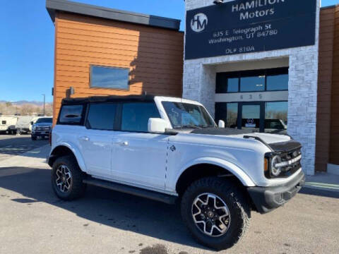 2022 Ford Bronco for sale at Hamilton Motors in Washington UT