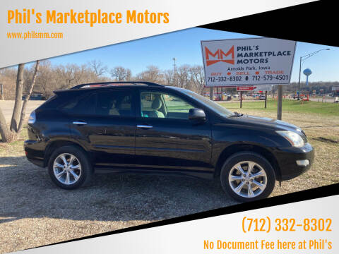2009 Lexus RX 350 for sale at Phil's Marketplace Motors in Arnolds Park IA