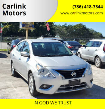 2016 Nissan Versa for sale at Carlink Motors in Miami FL