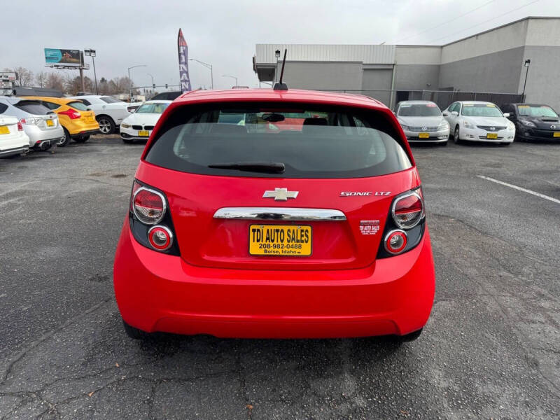 2015 Chevrolet Sonic LTZ Auto