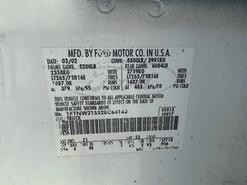 2002 Ford F-250 Super Duty