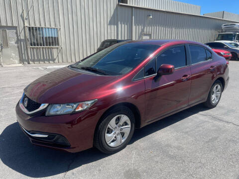 2013 Honda Civic for sale at American Auto Sales in North Las Vegas NV