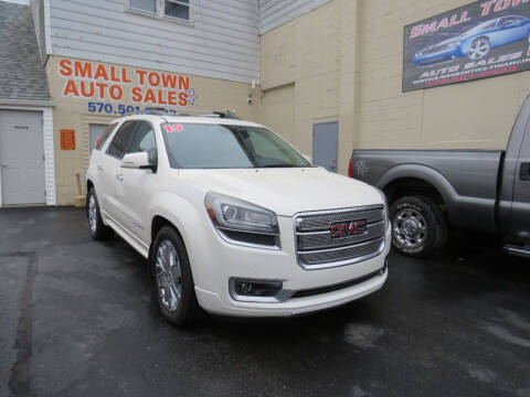 2015 GMC Acadia for sale at Small Town Auto Sales in Hazleton PA