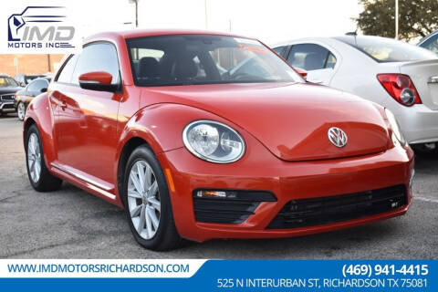 2018 Volkswagen Beetle for sale at IMD Motors in Richardson TX
