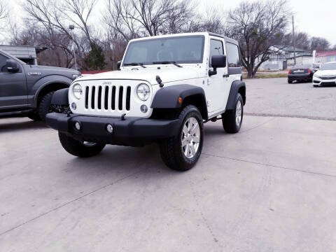 2015 Jeep Wrangler for sale at Shaks Auto Sales Inc in Fort Worth TX