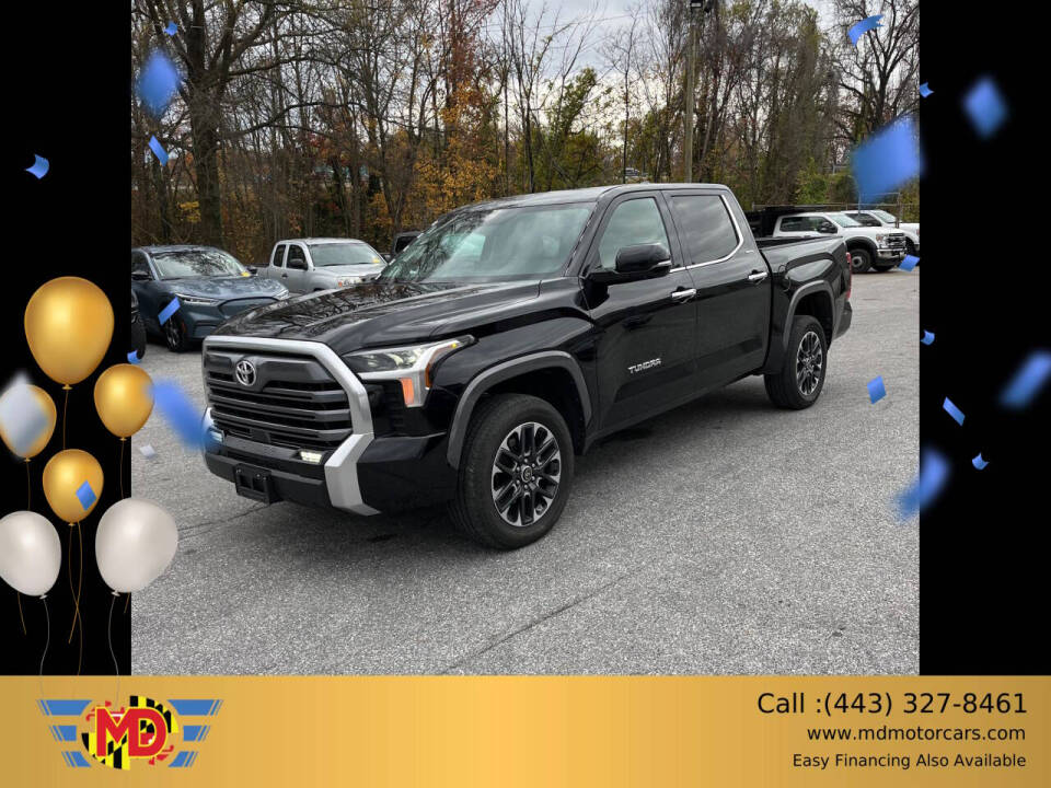 2023 Toyota Tundra for sale at MD MOTORCARS in Aberdeen, MD