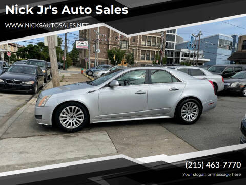 2010 Cadillac CTS for sale at Nick Jr's Auto Sales in Philadelphia PA