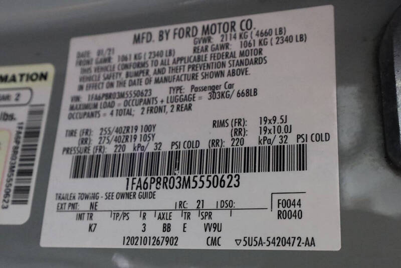 2021 Ford Mustang Mach 1