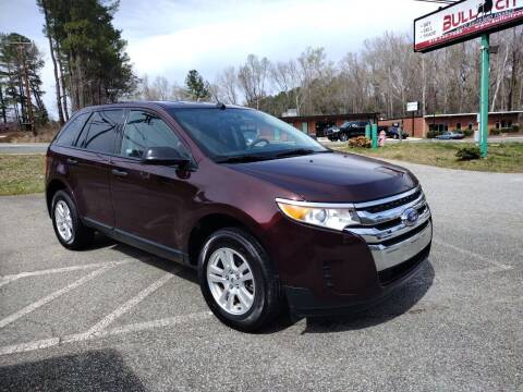 2011 Ford Edge for sale at Bull City Auto Sales and Finance in Durham NC
