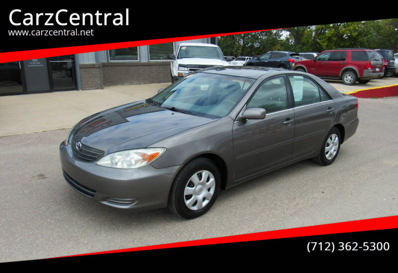 2003 Toyota Camry for sale at CarzCentral in Estherville IA