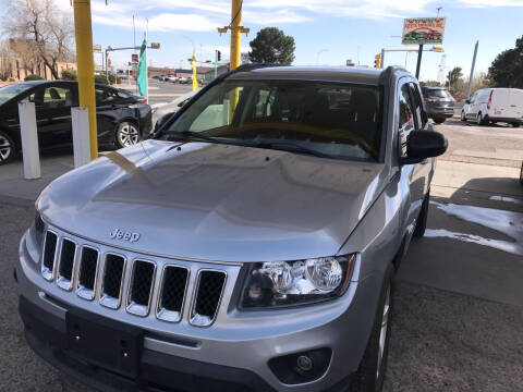 2015 Jeep Compass for sale at Fiesta Motors Inc in Las Cruces NM