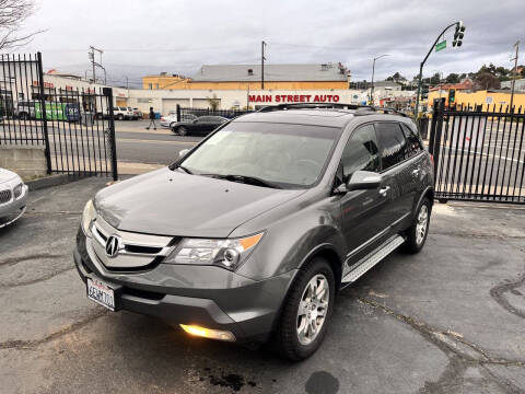 2008 Acura MDX for sale at Main Street Auto in Vallejo CA