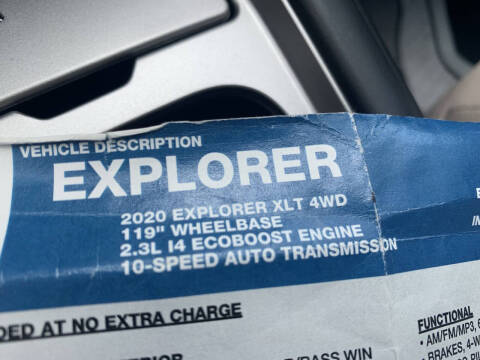 2020 Ford Explorer XLT