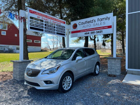 2017 Buick Envision for sale at Caulfields Family Auto Sales in Bath PA