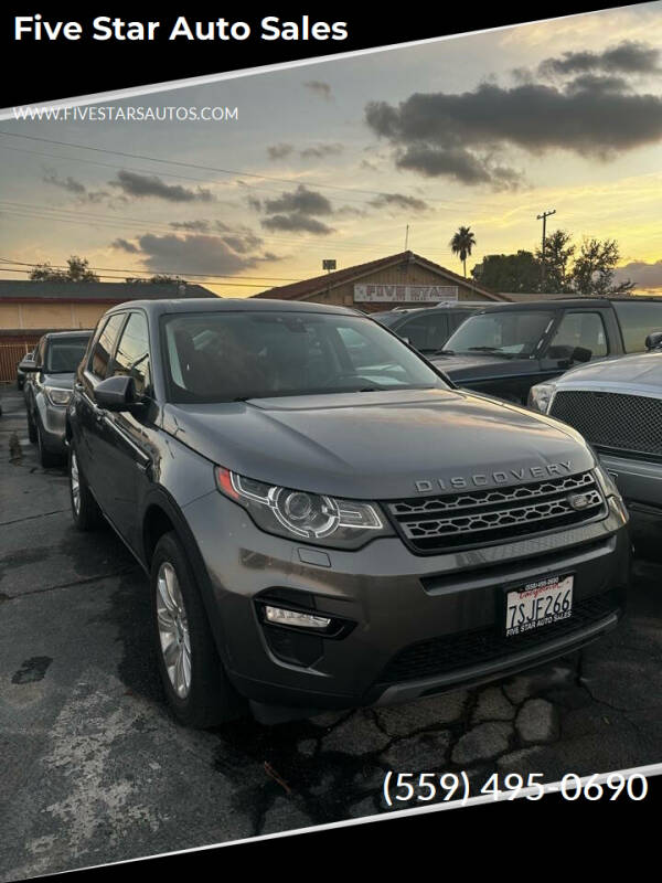 2016 Land Rover Discovery for sale at Five Star Auto Sales in Fresno CA