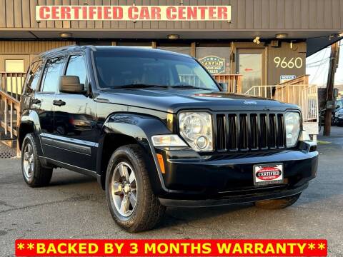 2008 Jeep Liberty for sale at CERTIFIED CAR CENTER in Fairfax VA