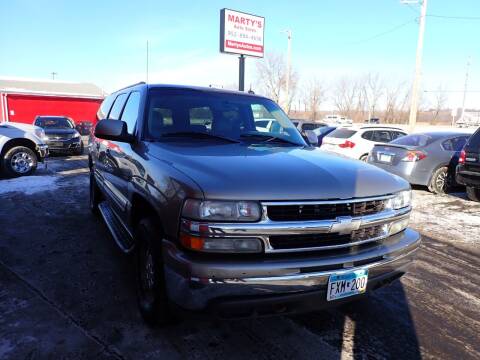 2003 Chevrolet Suburban for sale at Marty's Auto Sales in Savage MN
