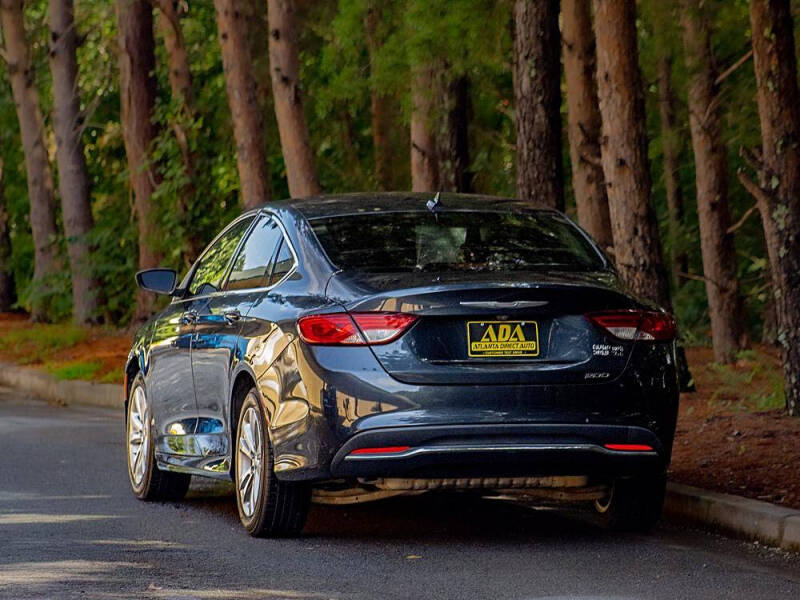 2017 Chrysler 200 Limited Platinum