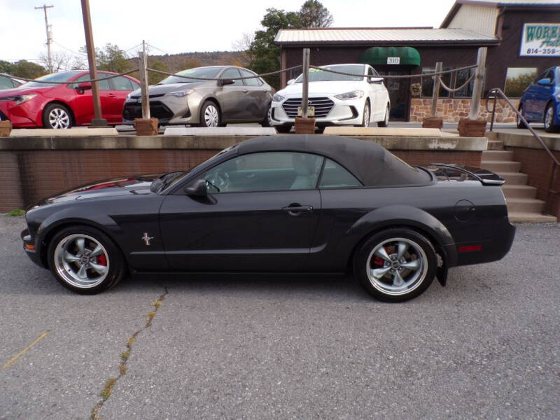 2007 Ford Mustang for sale at WORKMAN AUTO INC in Bellefonte PA