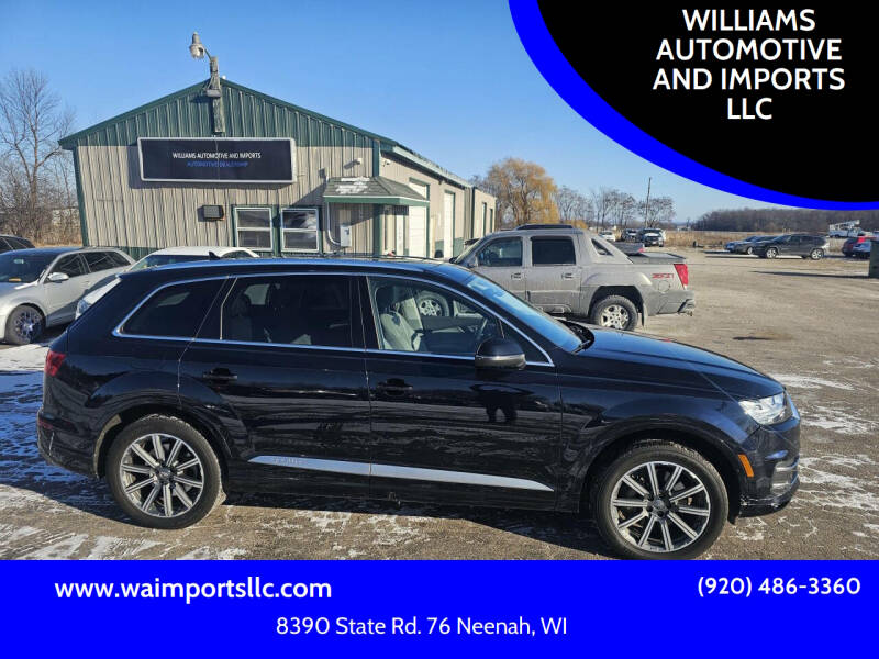 2017 Audi Q7 for sale at WILLIAMS AUTOMOTIVE AND IMPORTS LLC in Neenah WI