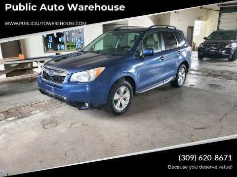 2014 Subaru Forester for sale at Public Auto Warehouse in Pekin IL