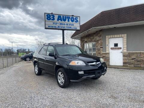 2006 Acura MDX for sale at 83 Autos in York PA
