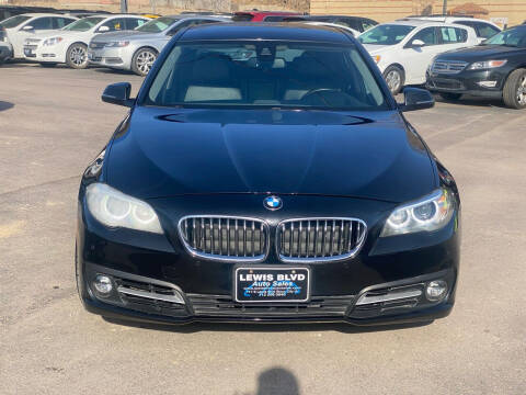 2015 BMW 5 Series for sale at Lewis Blvd Auto Sales in Sioux City IA