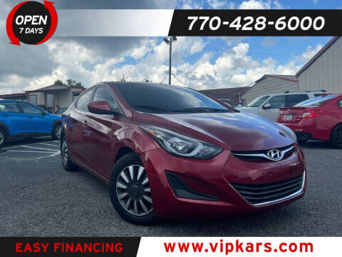 2016 Hyundai Elantra for sale at VIP Kars in Marietta GA