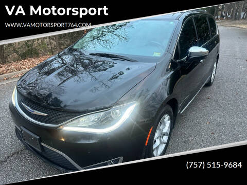 2020 Chrysler Pacifica for sale at VA Motorsport in Chesapeake VA