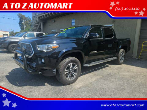 2019 Toyota Tacoma for sale at A TO Z  AUTOMART in West Palm Beach FL