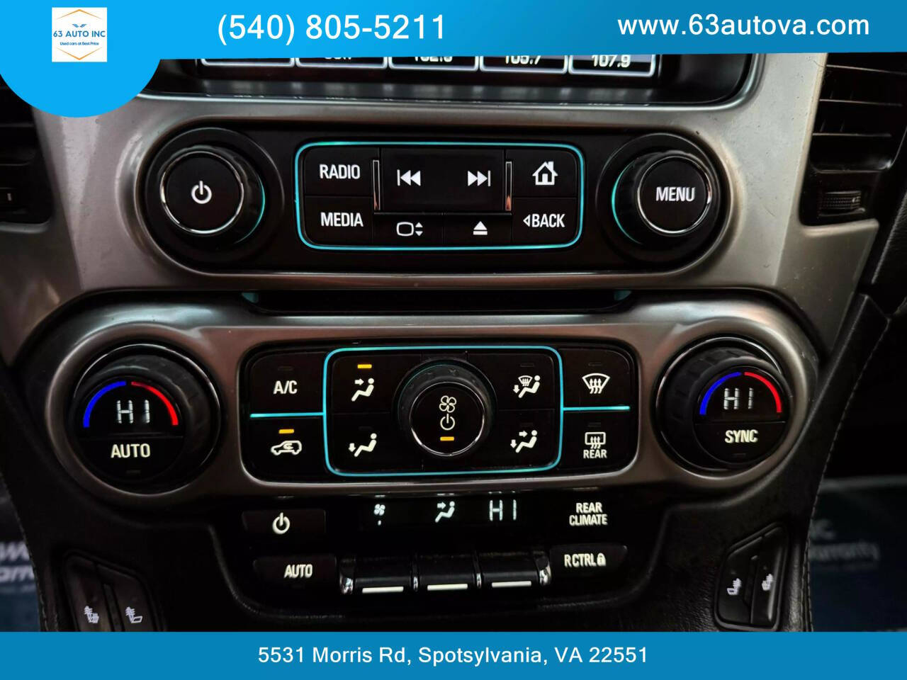 2015 Chevrolet Suburban for sale at 63 Auto Inc in Spotsylvania, VA