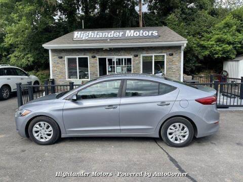 2017 Hyundai Elantra for sale at Highlander Motors in Radford VA