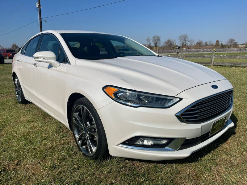 2017 Ford Fusion for sale at Hitt & Mis Auto in Cape Girardeau MO