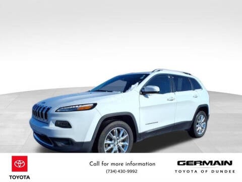 2017 Jeep Cherokee for sale at GERMAIN TOYOTA OF DUNDEE in Dundee MI