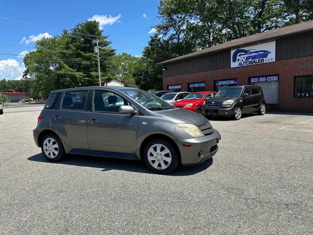 Gray 2004 Scion xA Base 4dr Hatchback 1