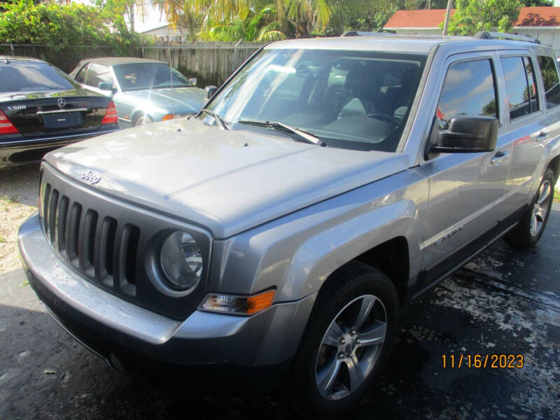 2017 Jeep Patriot for sale at K & V AUTO SALES LLC in Hollywood FL