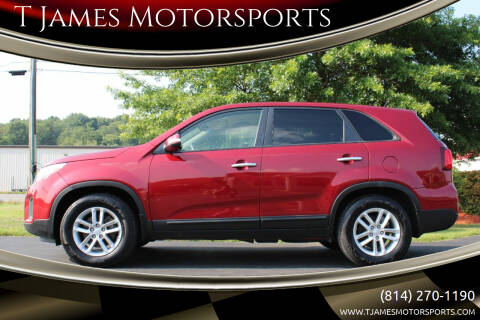 2015 Kia Sorento for sale at T James Motorsports in Gibsonia PA