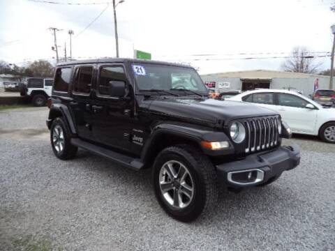 2021 Jeep Wrangler Unlimited for sale at PICAYUNE AUTO SALES in Picayune MS