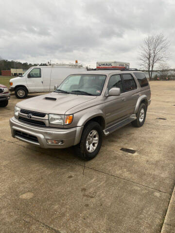 2002 Toyota 4Runner for sale at Cooper's Wholesale Cars in West Point MS