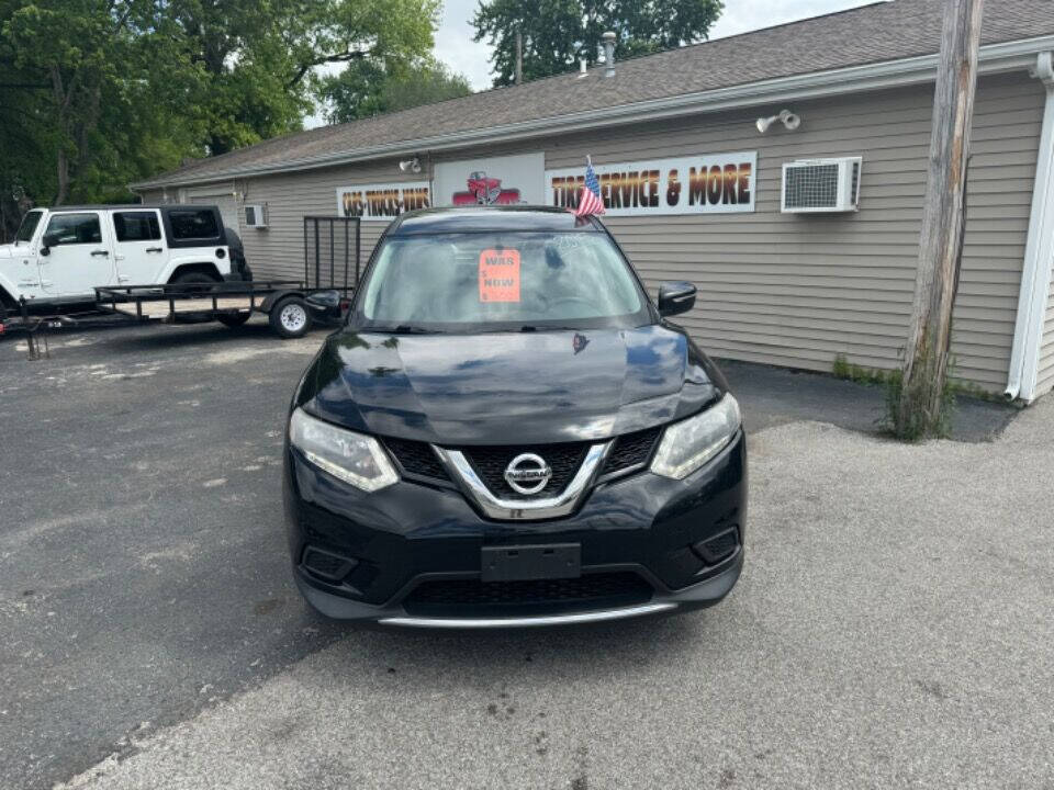 2015 Nissan Rogue for sale at Mitrione Motors in Springfield, IL