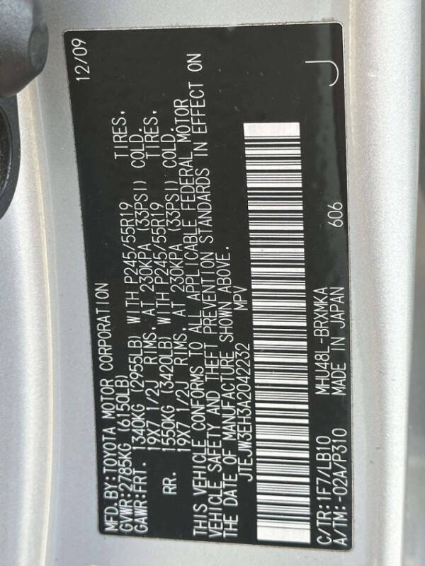 2010 Toyota Highlander Hybrid Limited