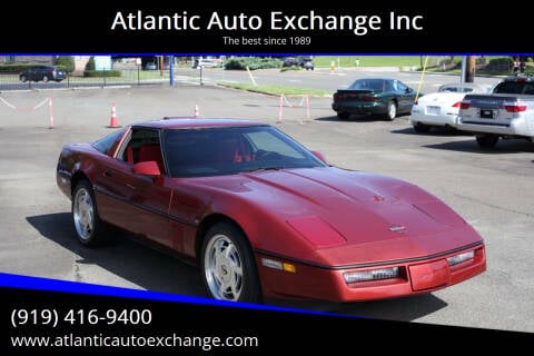 1988 Chevrolet Corvette for sale at Atlantic Auto Exchange Inc in Durham NC