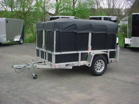 2022 Black Rhino Used 5x8 Alum Utility Trailer for sale at S. A. Y. Trailers in Loyalhanna PA