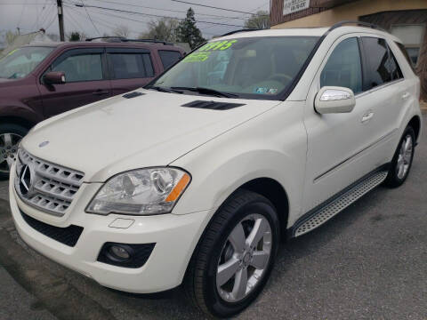 2010 Mercedes-Benz M-Class for sale at McDowell Auto Sales in Temple PA