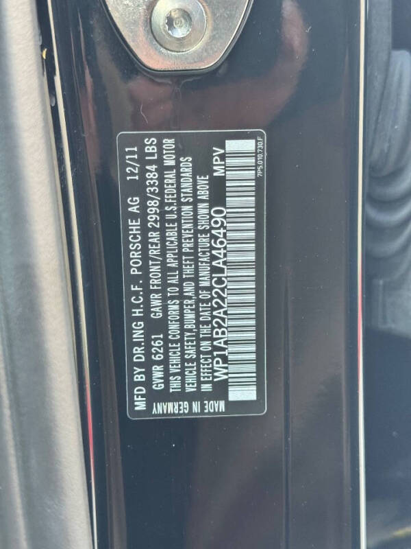 2012 Porsche Cayenne S