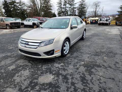 2010 Ford Fusion for sale at BACKYARD MOTORS LLC in York PA