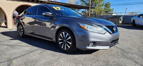 2017 Nissan Altima for sale at FRANCIA MOTORS in El Paso TX